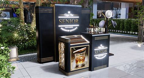 Senior Cigar Bar design :: Behance