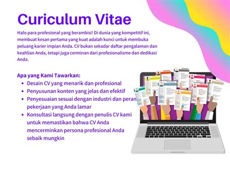 Jasa Pembuatan Cv Profesional Company Profile