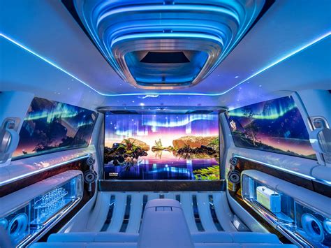 mercedes vision    bonkers luxury electric mpv