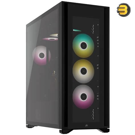 Corsair ICUE 7000X RGB Tempered Glass Full Tower ATX PC Case Black