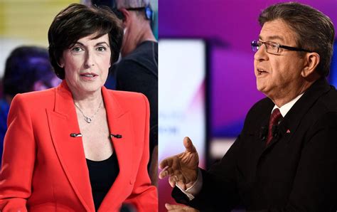 Vidéo Manipulatrice Jean Luc Mélenchon attaque Ruth Elkrief la