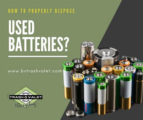 How To Dispose Of Batteries Safely Grunt Hauling LLC