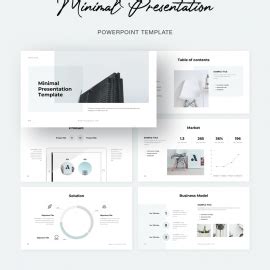 Freepiker Minimal Powerpoint