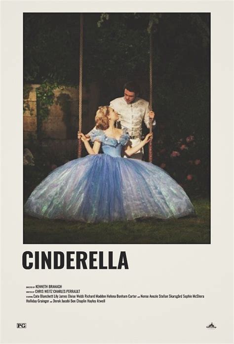 Cinderella (2015) movie poster | Movie posters, Film posters minimalist ...