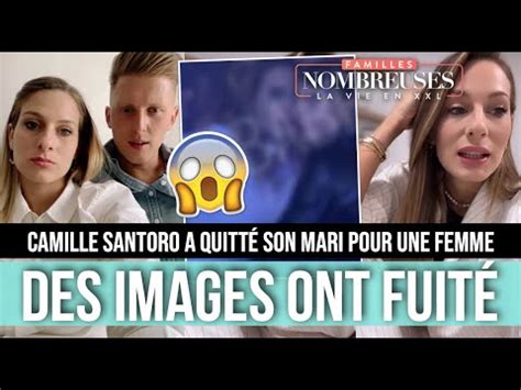 Camille Santoro Trompe Le P Re De Ses Enfants Avec Une Femme Les