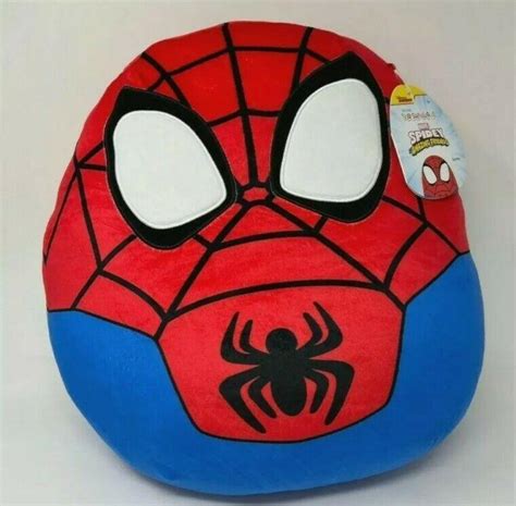 Squishmallow Spiderman Spidey Superhero 16 Marvel Red Blue Spiderman