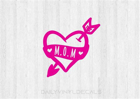 Mom Decal Mom Sticker Mothers Day Decal Mothers Day T Dove Decal