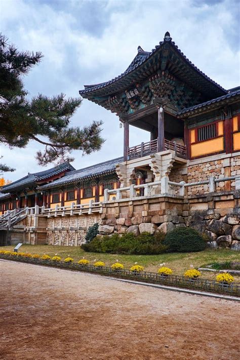 Bulguksa Temple In Autumn, Gyeongju, Korea Stock Image - Image of ...