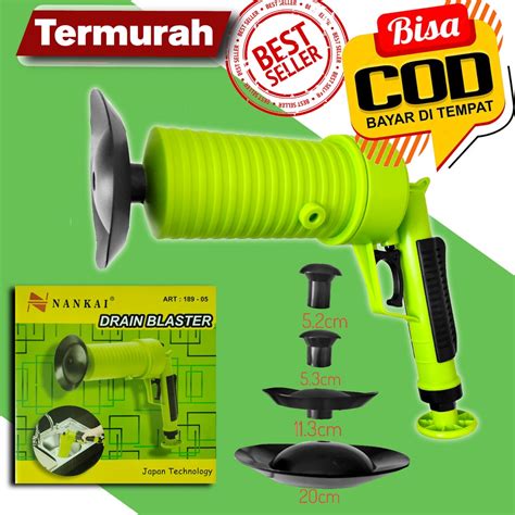 Jual Drain Blaster Pipe Tembakan Pembersih Saluran Lubang Pipa Wastafel