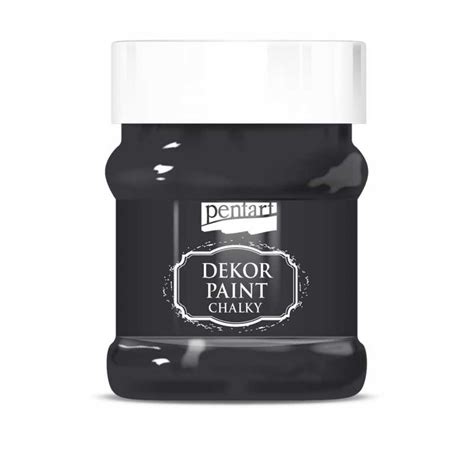 FARBY Dekor Paint soft kriedová farba 230ml Čierna Diy Kreativ