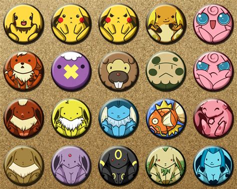 Pokemon Pins By Starfishey On Deviantart