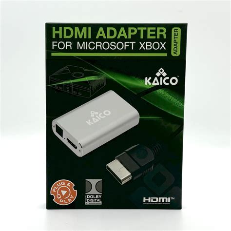 Original Xbox HDMI Display Adaptor Cable Kaico Labs