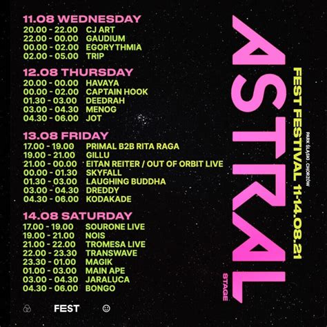 FEST Festival ogłasza timetable scen z muzyką elektroniczną Są też