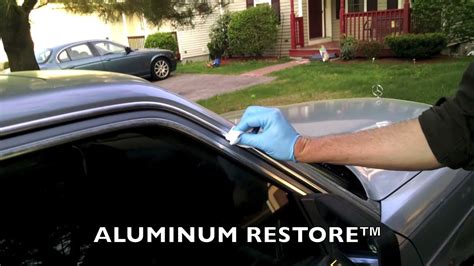 Aluminum Restore Auto Trim Polish Quick Detail Kit Short Demo Of