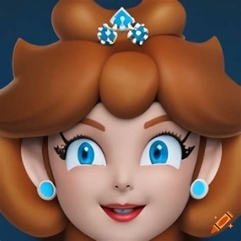 Portrait Of Princess Daisy Morphing Into Chloe Bourgeois