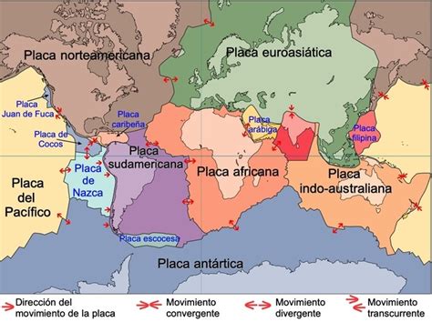 Placas Tect Nicas Qu Son Tipos Mapa Y Movimientos Noticiascadadia