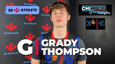 Grady Thompson 3D Athlete Unsigned Combine 2023 YouTube