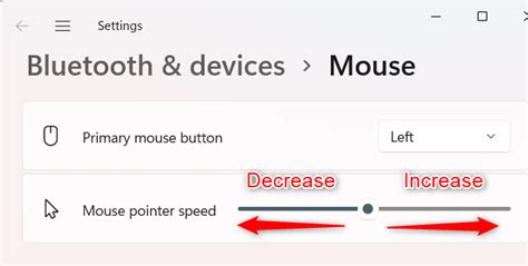 How To Change Mouse Speed In Windows Or