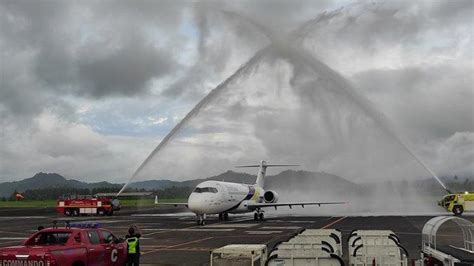 TransNusa Terbang Perdana Layani Rute Manado Ke Bali Ambon Dan Sorong