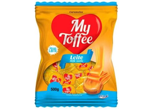 Bala Caramelo My Toffee Sabor Leite G Riclan Balas Magazine Luiza