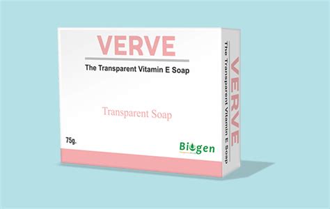 Verve Transparent Soap Biogen Therapeutic