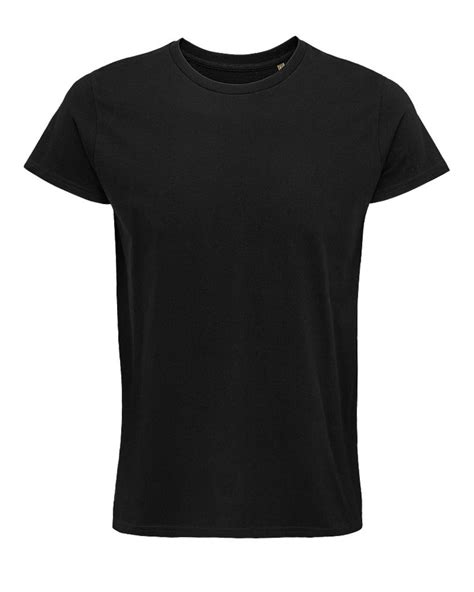 T Shirt Uomo Girocollo Nera