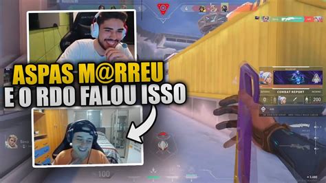 ASPAS NÃO TANKA AS COISAS QUE O RDO FALA NA RANKED KKKKKKKK aspaszin