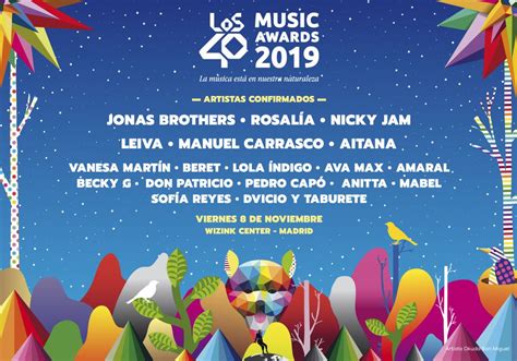 Los Music Awards Presentan El Cartel M S Potente Y Diverso Del A O