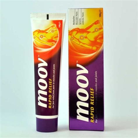 Moov Rapid Relief Pain Massage Cream 100ml Sohoj Online Shopping