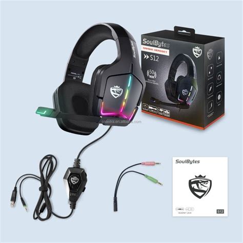 Soulbytes S12 Gaming Headphone Noise Canceling With Microphone For PC