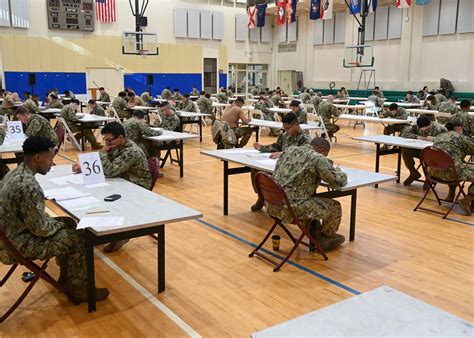 DVIDS - Images - Sailors Participate In Navy Wide E-5 Advancement Exam ...