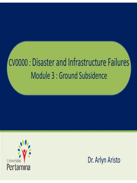 Understanding Land Subsidence: Causes, Effects, Mapping Techniques ...