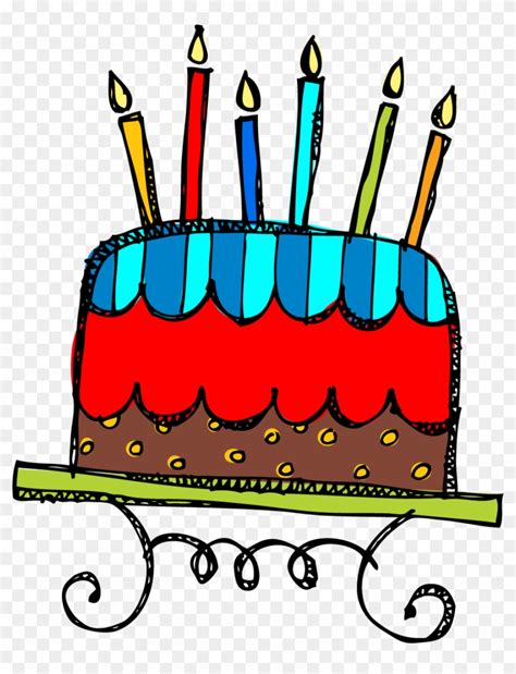 Birthday Candles Clipart Birthday Symbol - Birthday Cake Free Clipart ...