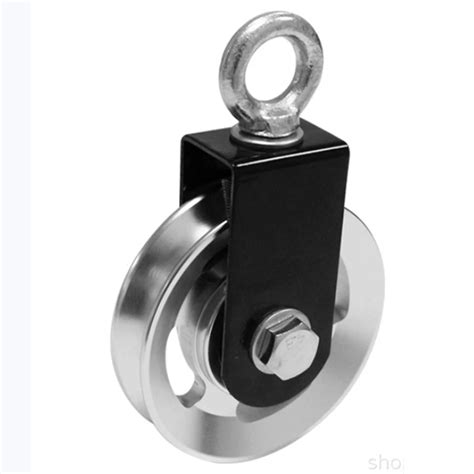 Traction Wheel Aluminum Alloy Pulley Fitness Equipment Gym Support