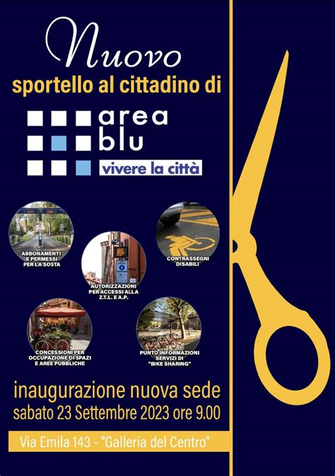 Lo Sportello Al Cittadino Di Area Blu Si Sposta Nel Cuore Del Centro