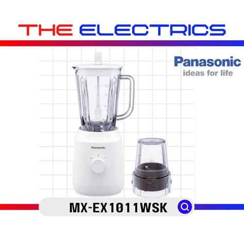 Panasonic L Blender With Dry Mill Mx Ex Wsk Mx Ex Shopee