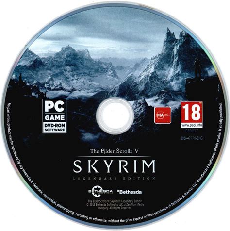 The Elder Scrolls V Skyrim Legendary Edition Cover Or Packaging