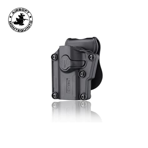 Pistolera R Gida Universal Negra Zurda Cytac Airsoft Montequinto