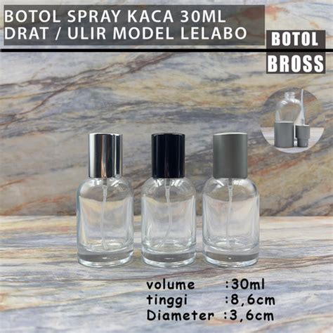 Jual Botol Parfum Ml Spray Kaca Drat Ulir Isi Ulang Refill Labo