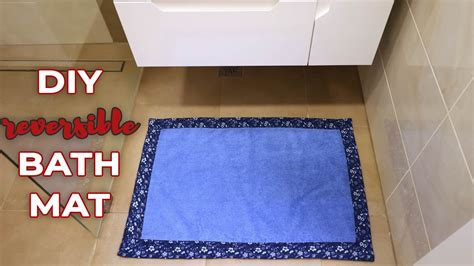 Diy Bath Mat Out Of Old Towels Towel Bath Mat Tutorial Youtube