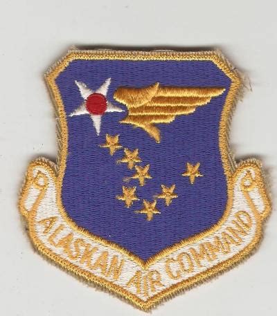 Items For Sale Area Usaf Alaskan Air Command Patch