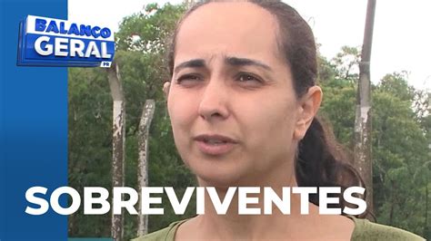 Balanço Geral conversa sobreviventes do deslizamento de terra na BR