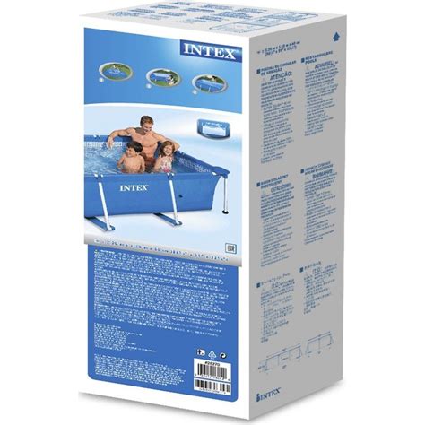 Intex 28272 Bazén obdélníkový s konstrukcí 300 x 200 x 75 cm | Maxíkovy ...