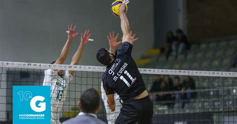 Vit Ria Sc Sporting Cp Voleibol Masculino Mais Guimar Es