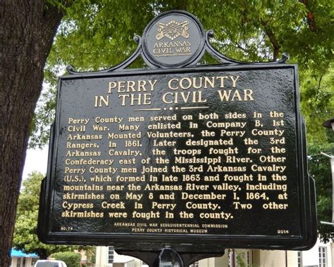 Perry County In The Civil War Historical Marker