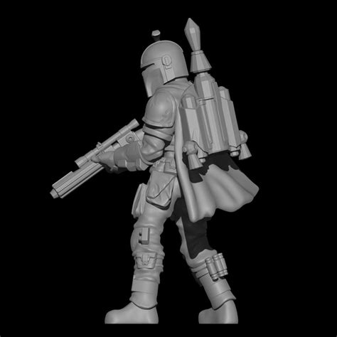 1978 Boba Fett Star Wars Legion 35mm Miniature EE 3 Carbine Etsy