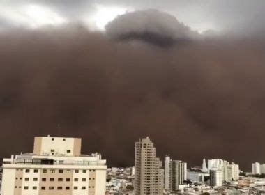 Tempestade De Areia Assusta Moradores Do Interior De S O Paulo Veja