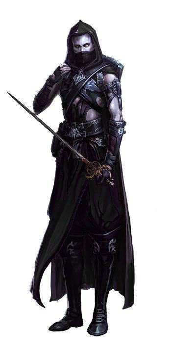 Rogue Thief Assassin Ranger Duelist Hunter Archer Bard Monk Fantasy