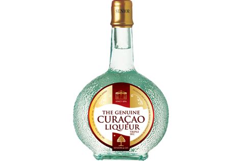 Genuine Curacao Liqueur, White - Licores Maduro