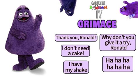 I Made Grimace Garten Of Banban Soundboard All Voice Lines From